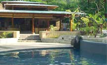 View of the Pool and Dining area at Florblanca Resort